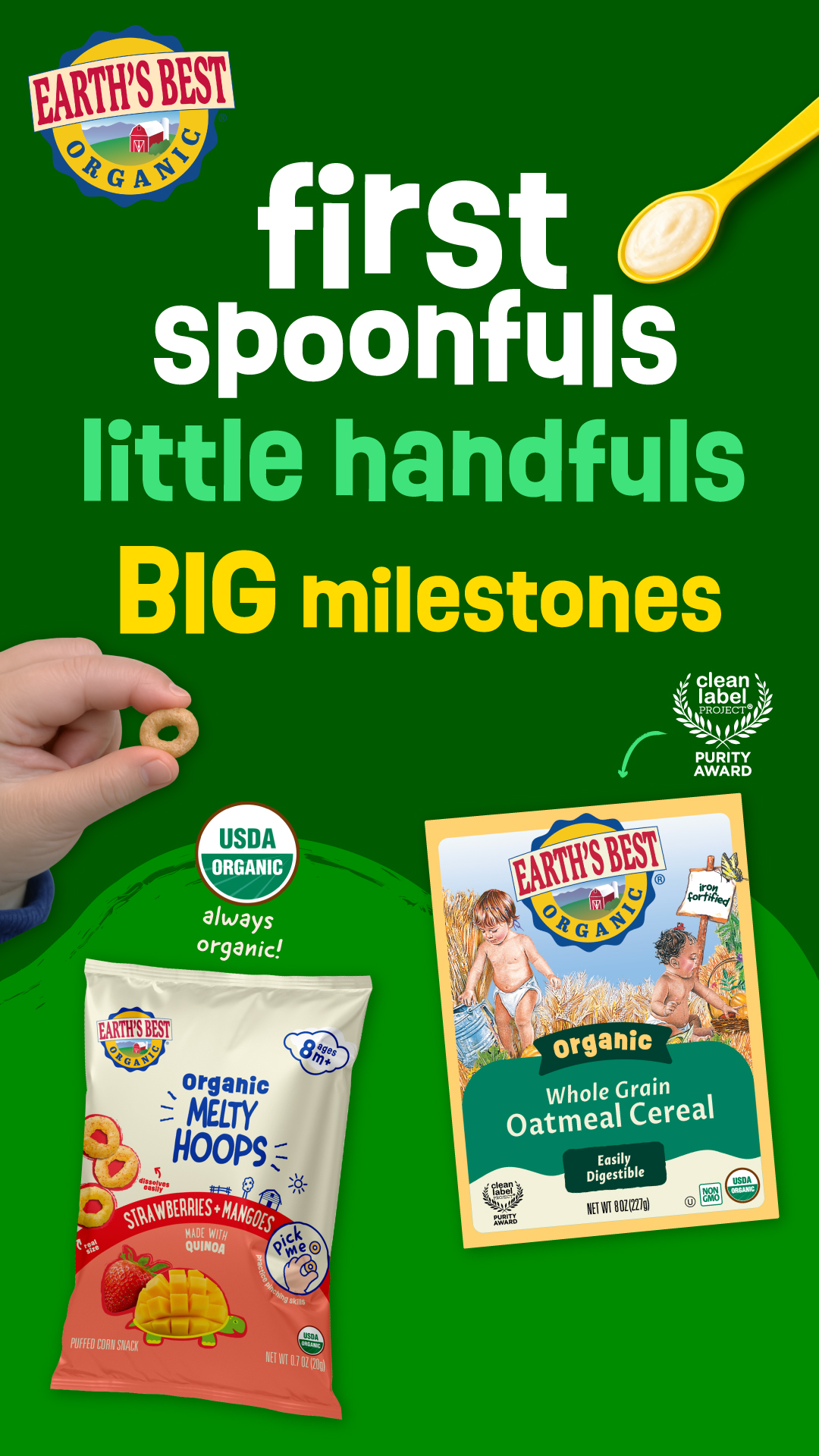 Earth's Best Facebook ad