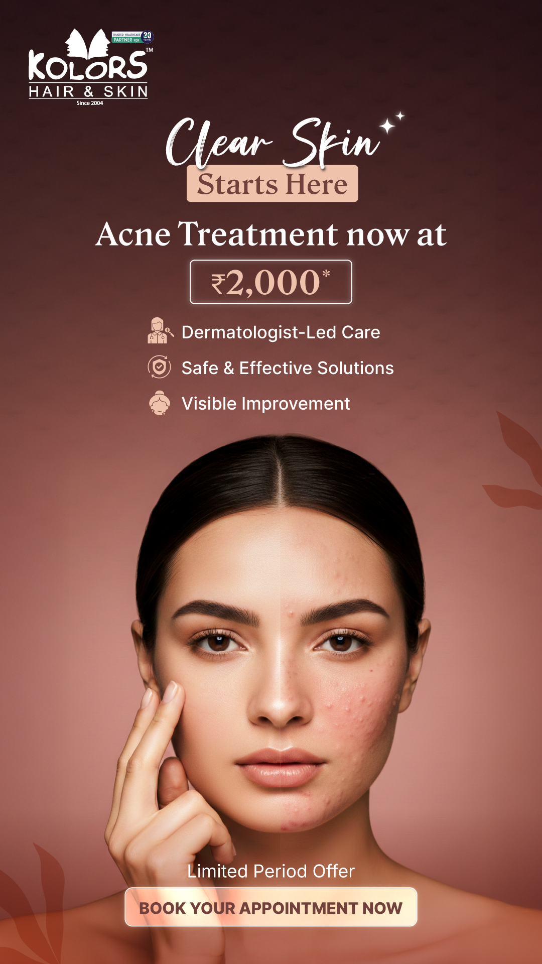 Kolors Hair and Skin Facebook ad