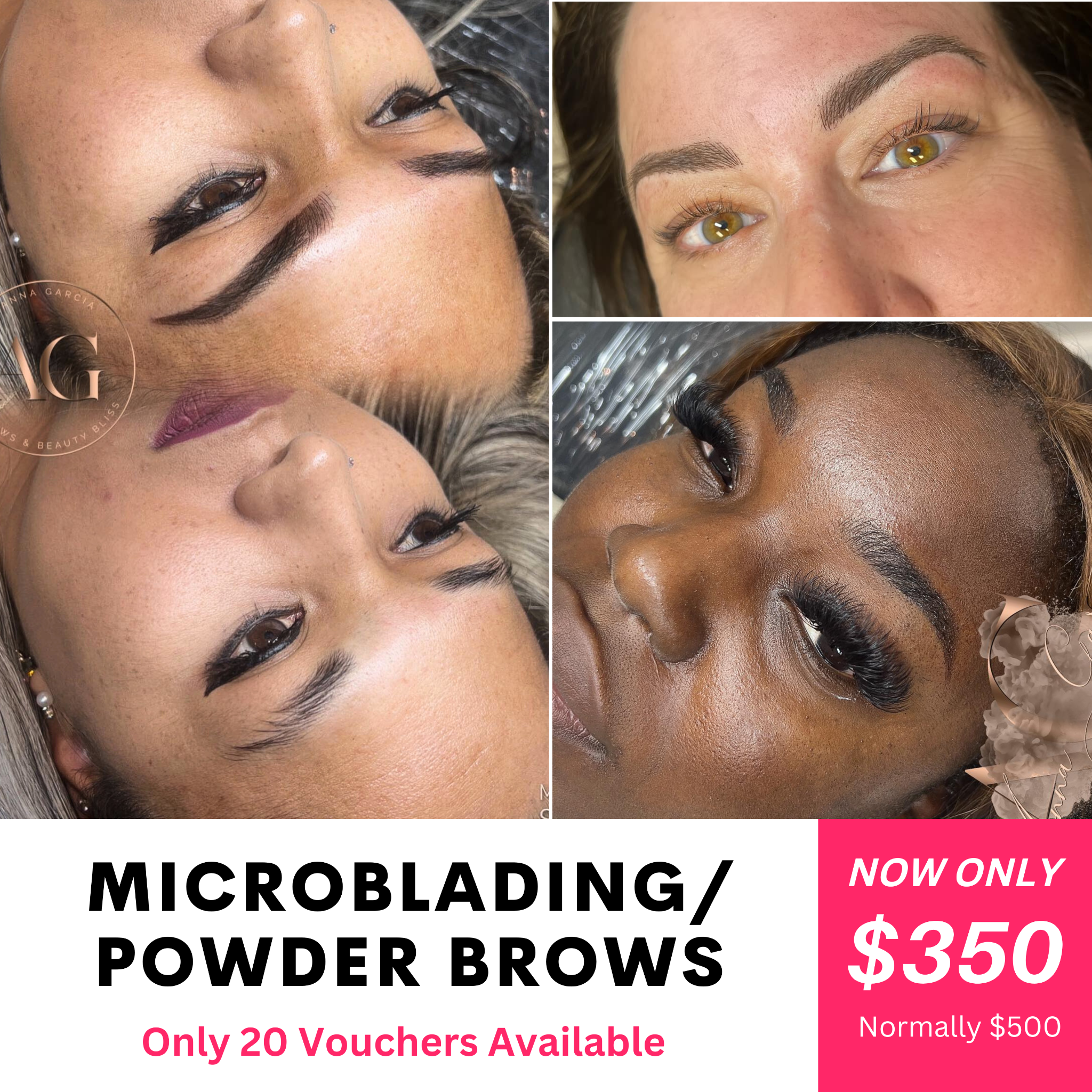 Brows & Beauty Bliss by Anna Facebook ad: [$150 OFF] Semi-permanent Eyebrow Makeup!