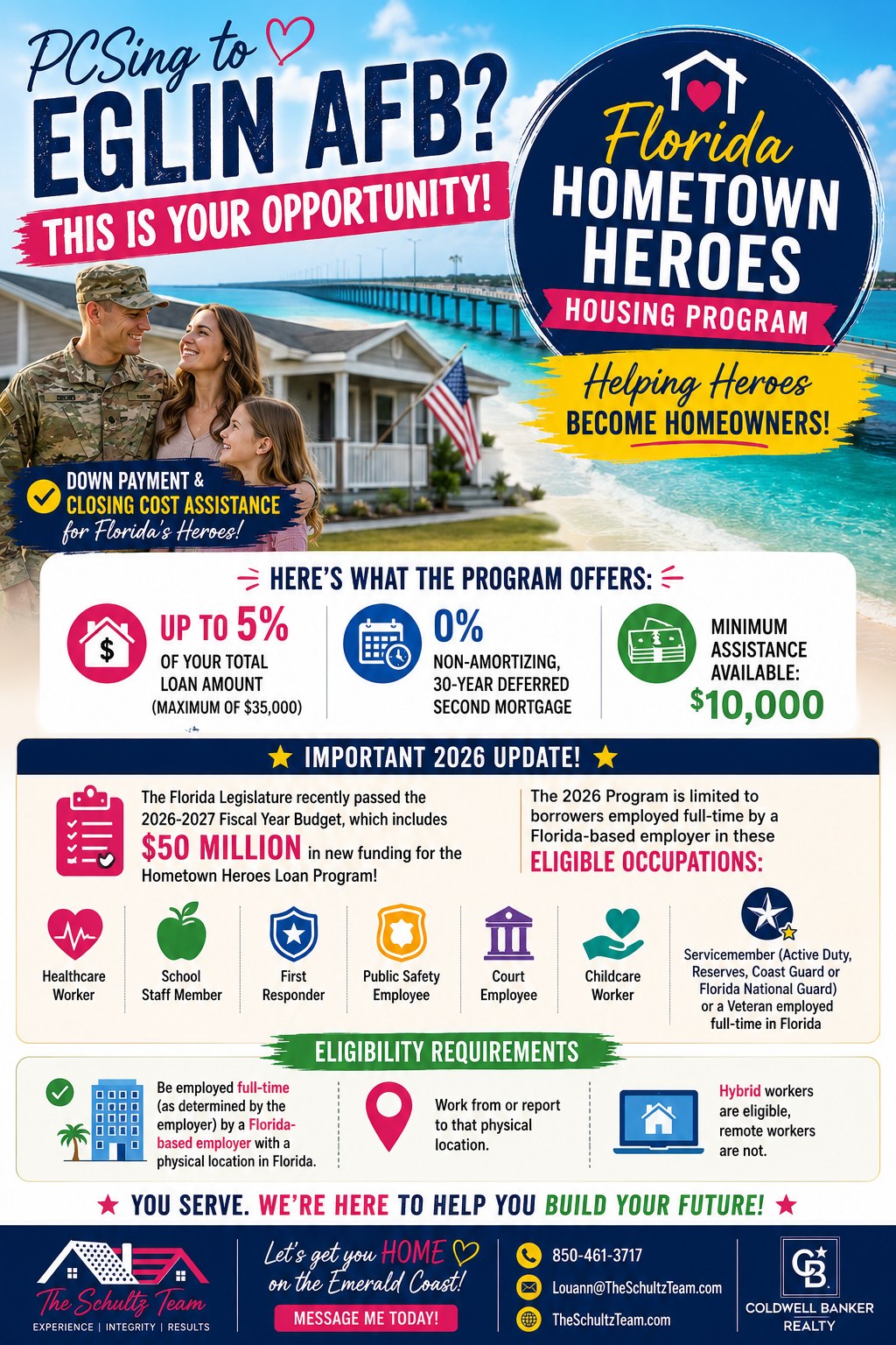 Military Families Moving to Eglin AFB Facebook ad