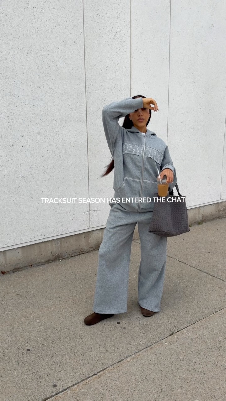 Edikted Facebook ad: TRACKSUIT SEASON HAS OFFICIALLY ENTERED THE CHAT @edikted