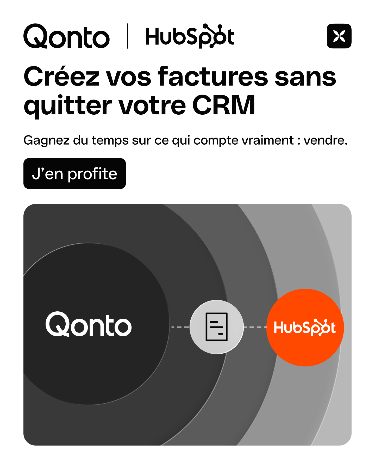Qonto Facebook ad