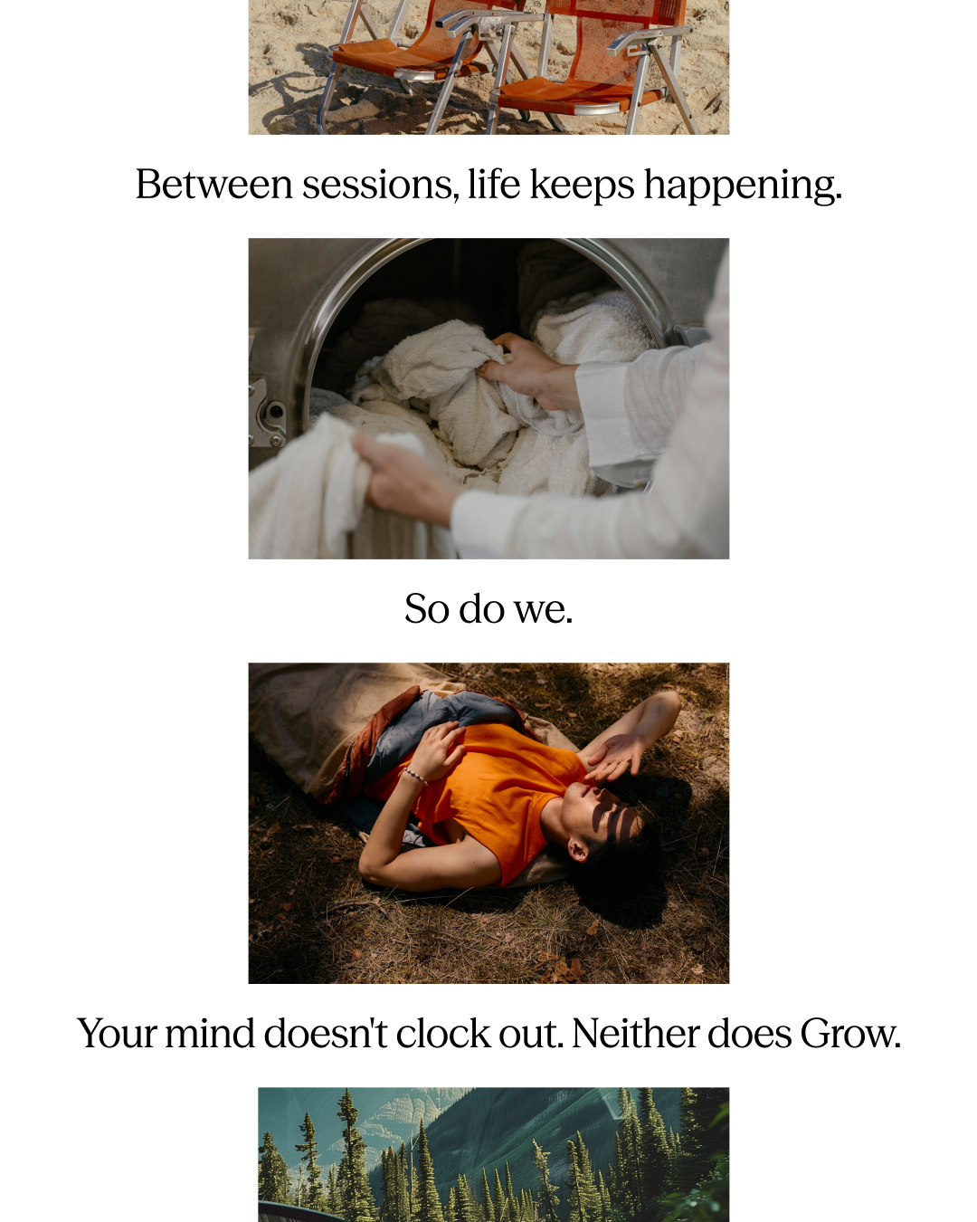 Grow Therapy Facebook ad