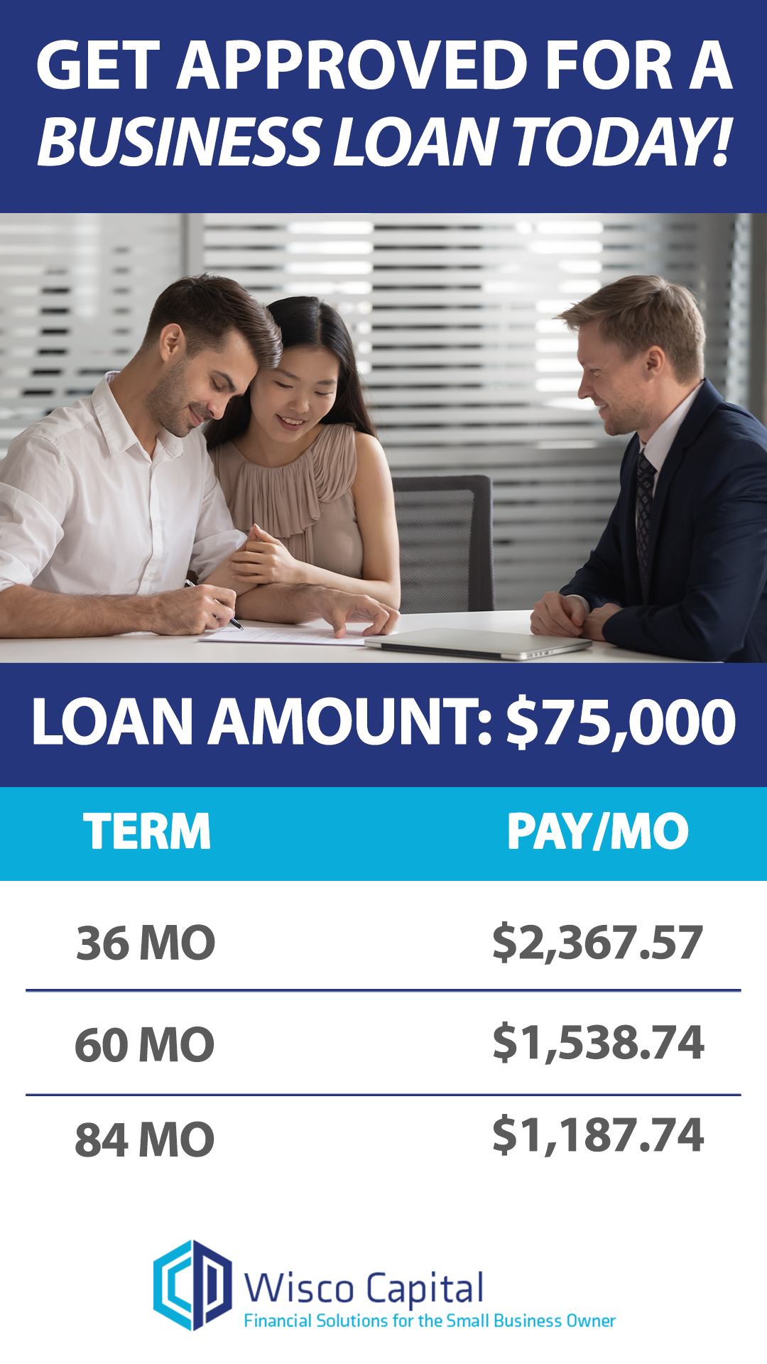 WiscoCapital Facebook ad