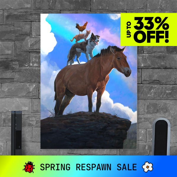 Displate Facebook ad