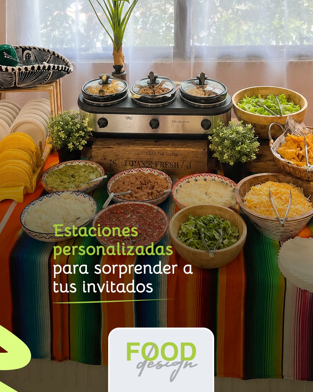 Food Design Catering Service Facebook ad