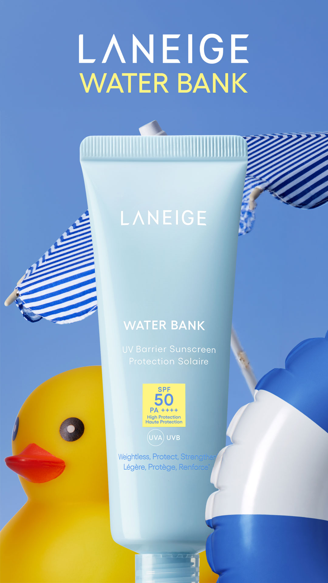 Laneige UK Facebook ad: LANEIGE Water Bank Collection | LOOKFANTASTIC