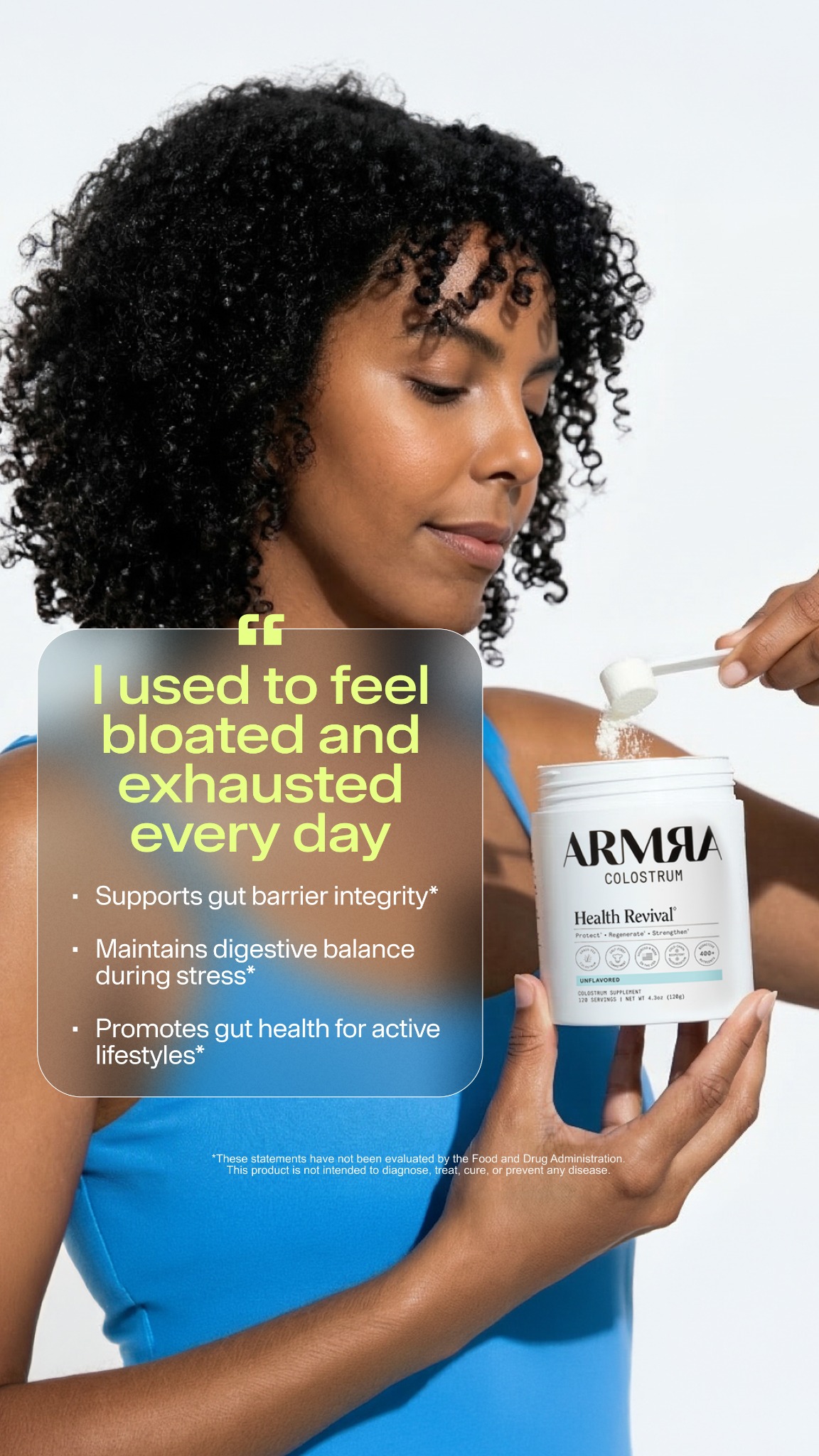 ARMRA Facebook ad