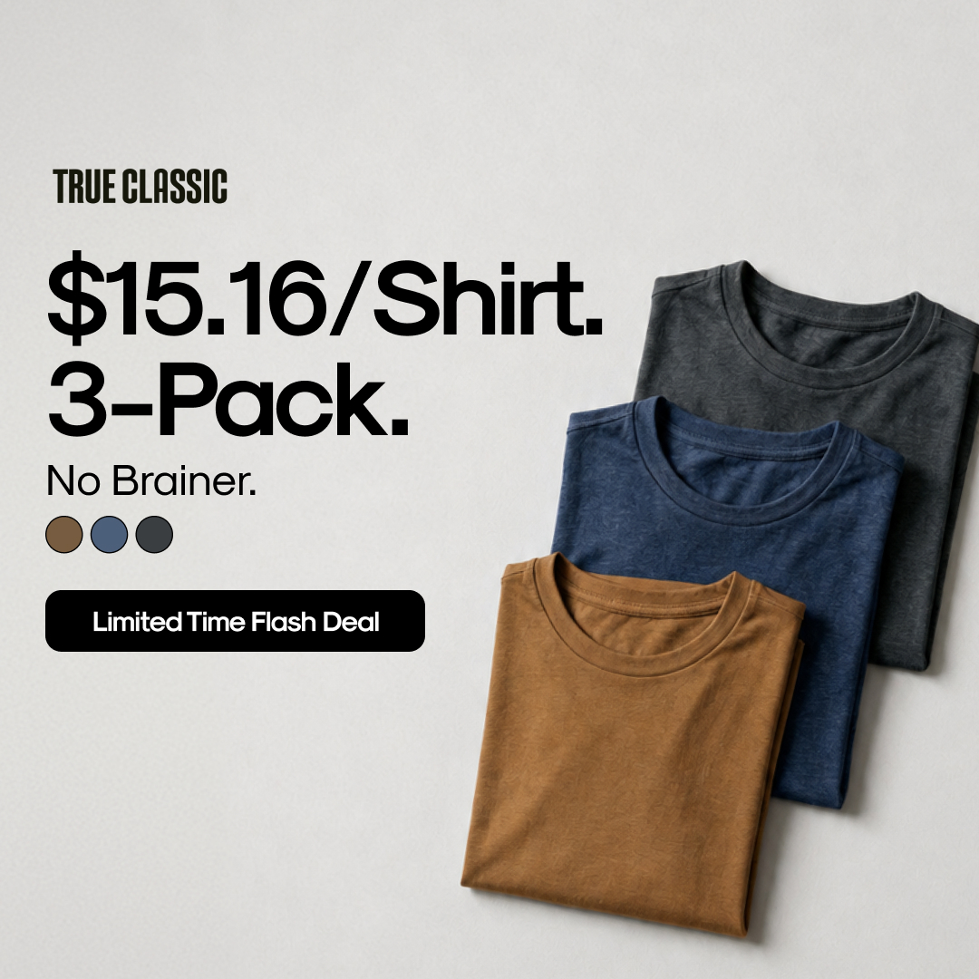 True Classic Facebook ad