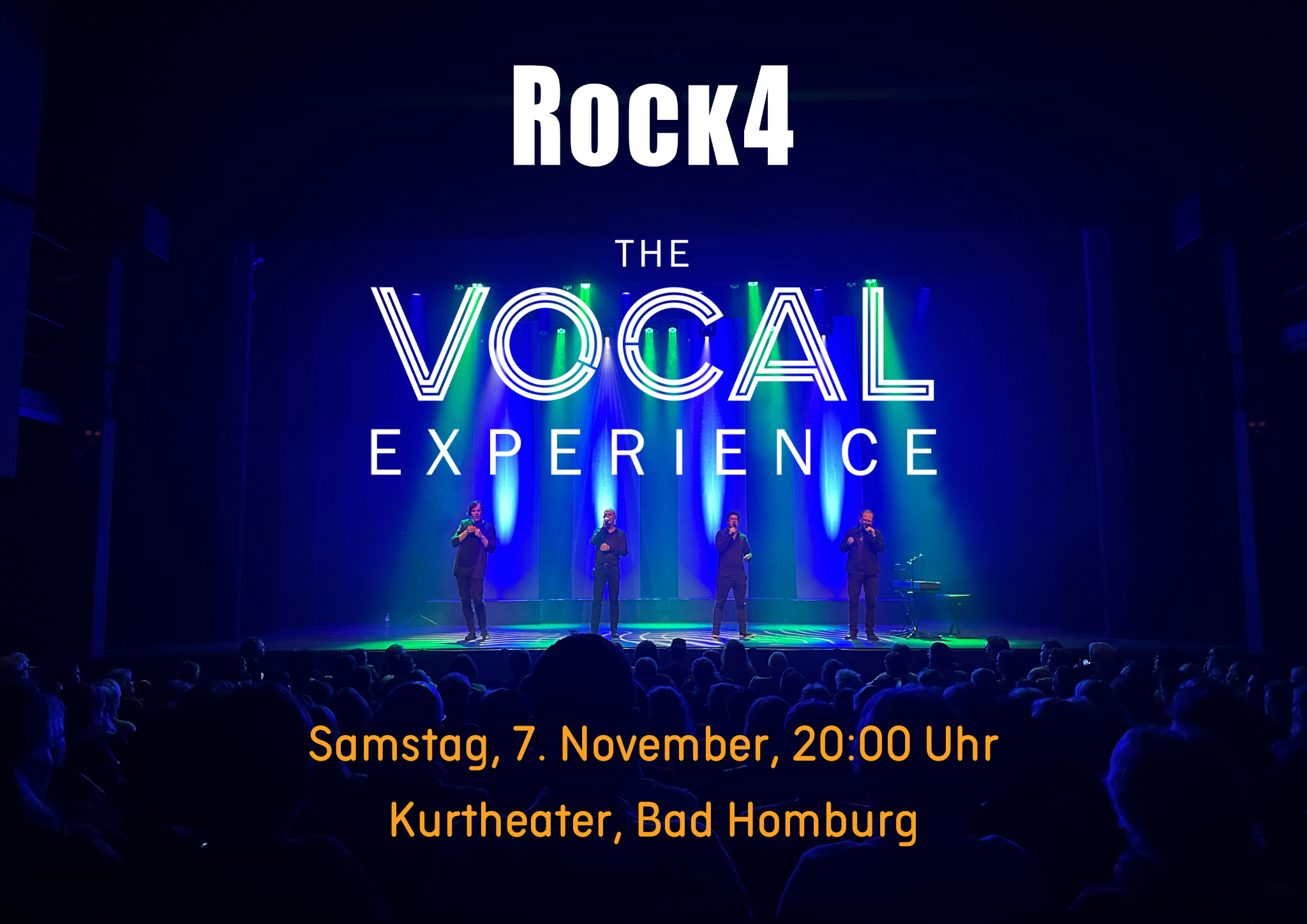 Rock4 Facebook ad: 7. November in Bad Homburg: Rock4!
