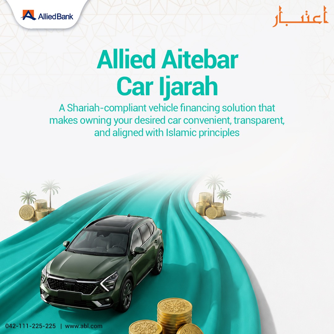Allied Bank Limited Facebook ad: The right financing can make your journey to…