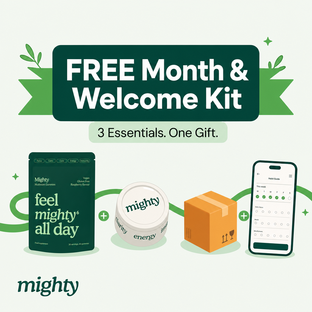 Feel Mighty Facebook ad: Try 60 Days Risk Free