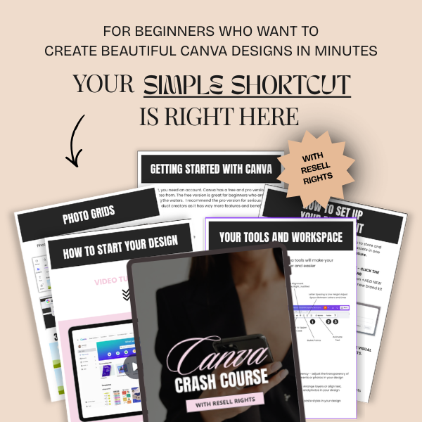 MintyHustle Facebook ad: Most beginners try to improve on Canva by…