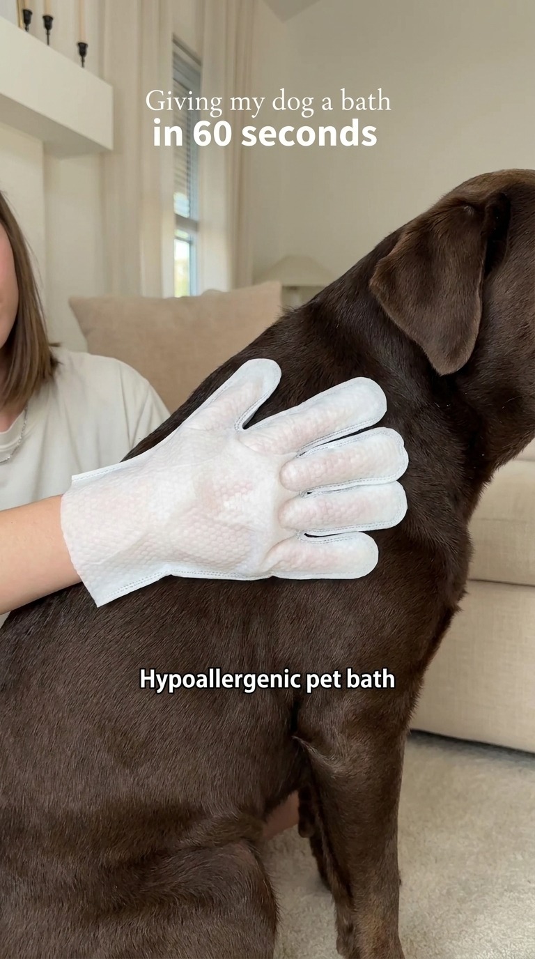 DogPlaybox Facebook ad: Bath time without the fight