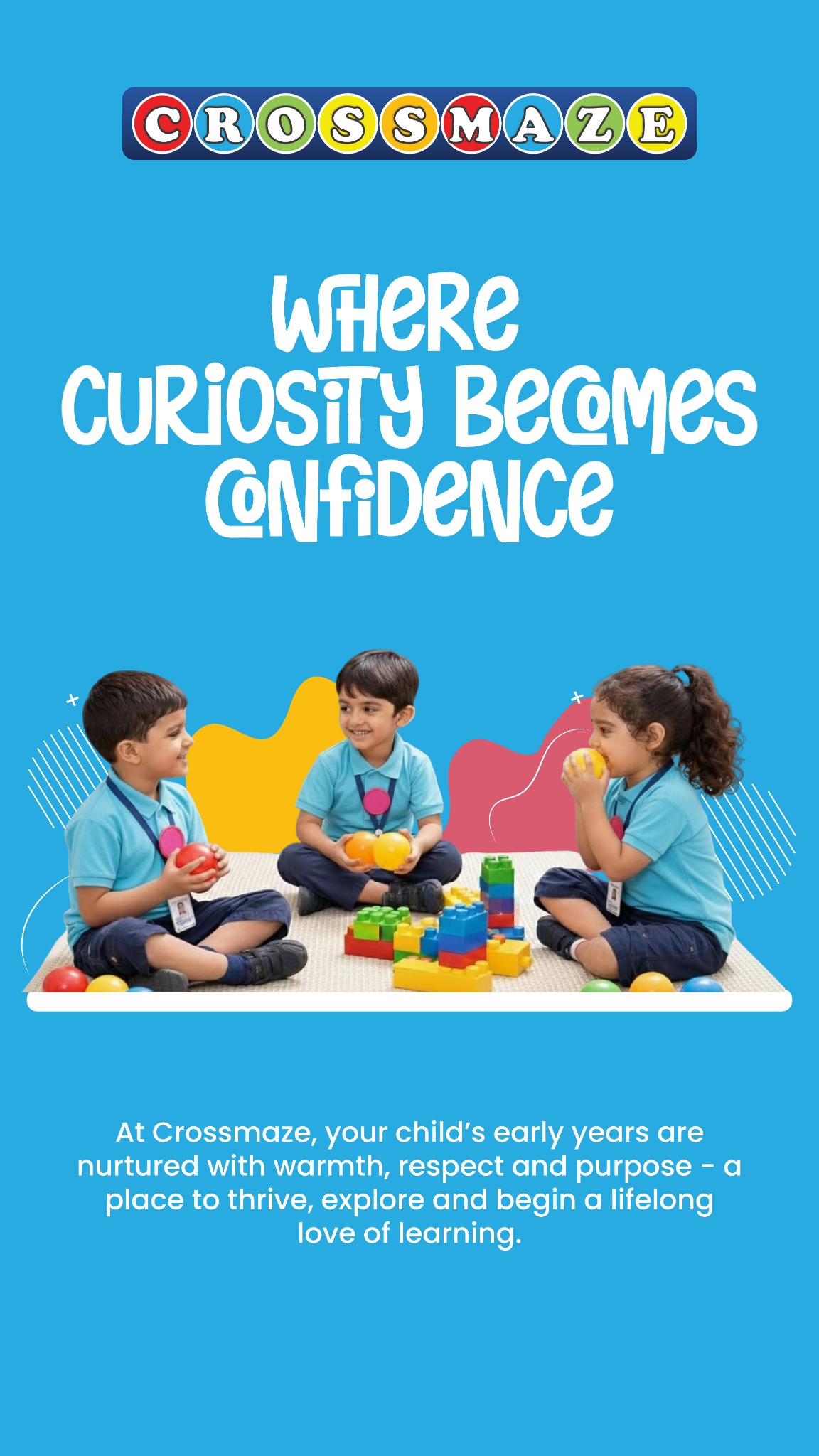 Crossmaze Preschool and Day Care Facebook ad from Mar 10, 2026