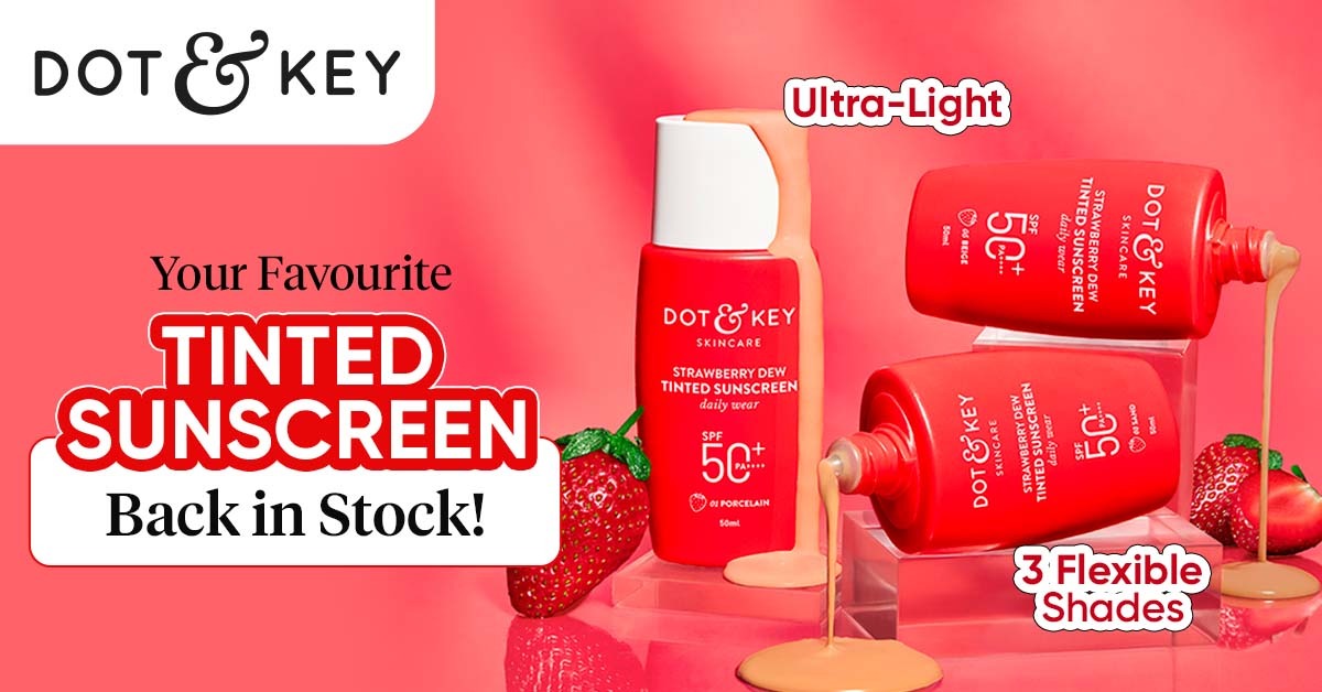 Dot & Key Facebook ad