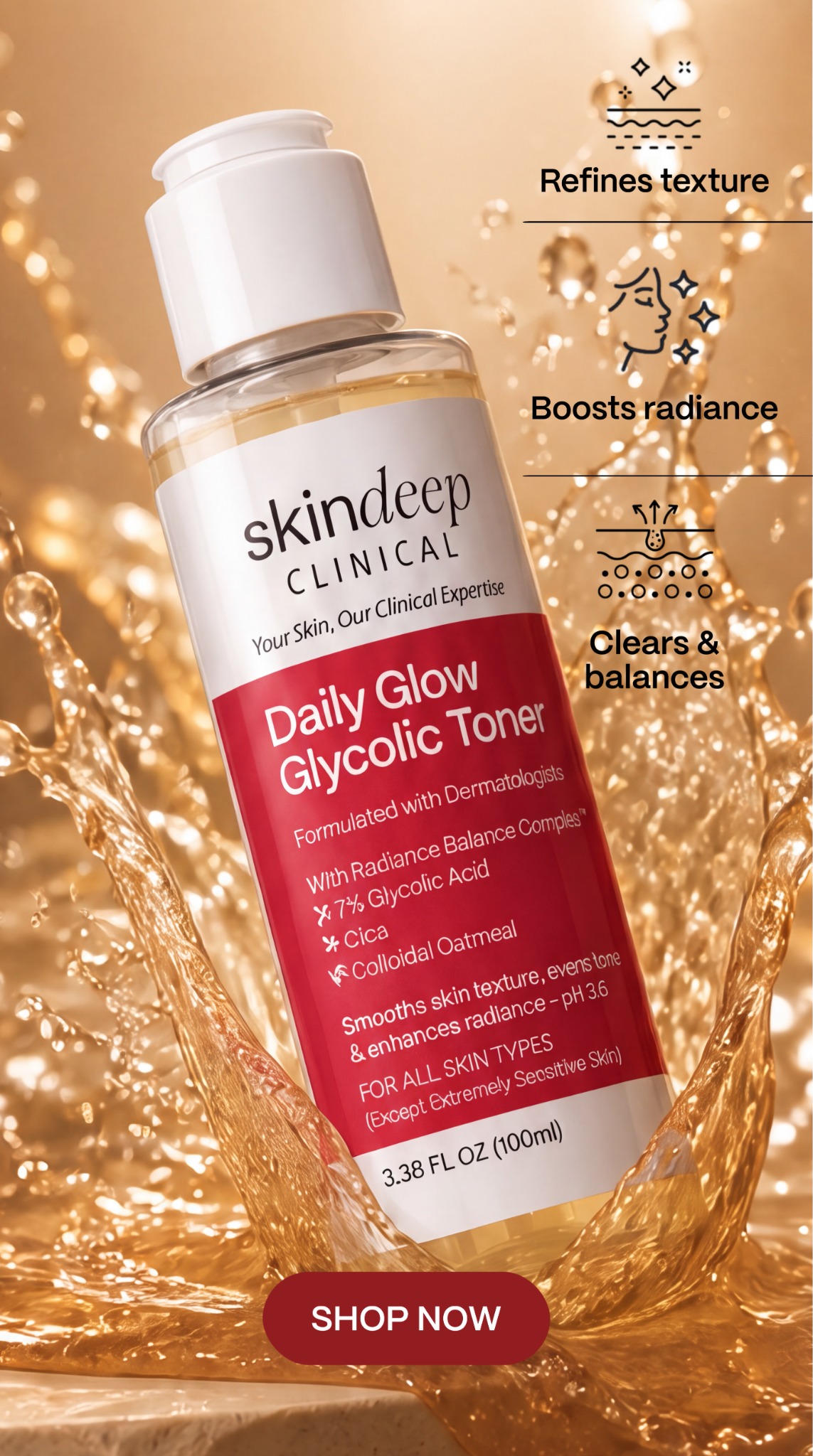 Skin Deep Facebook ad