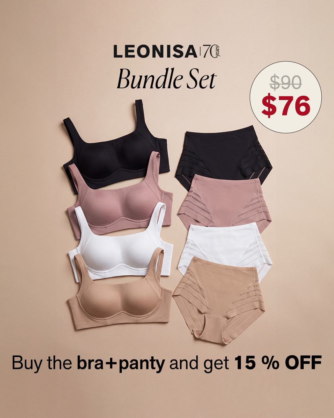 Leonisa Facebook ad: Find your perfect match