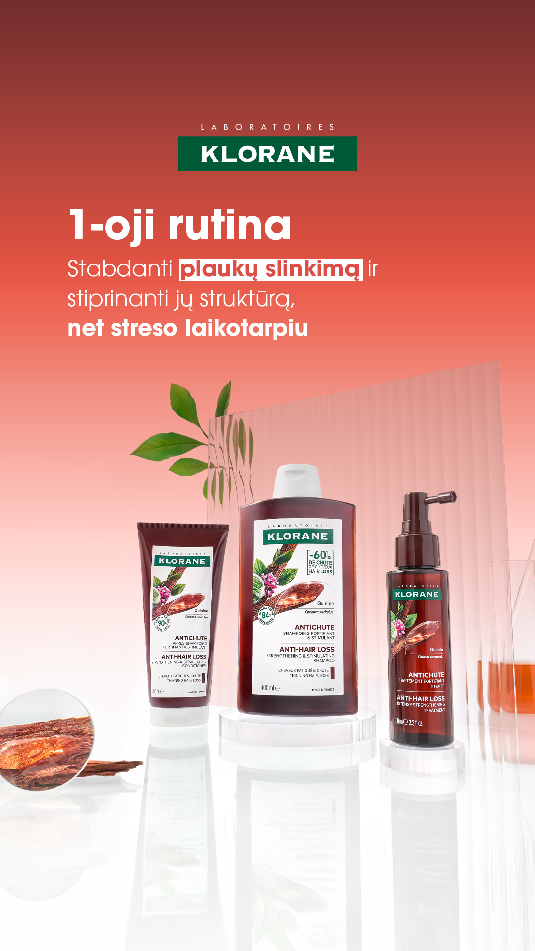 Klorane Lietuva Facebook ad from May 1, 2026