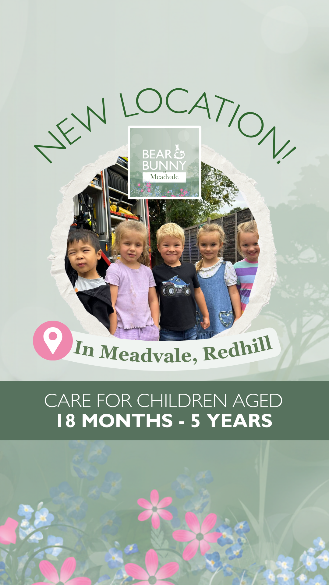 Bear and Bunny at Meadvale Facebook ad from Jul 8, 2026