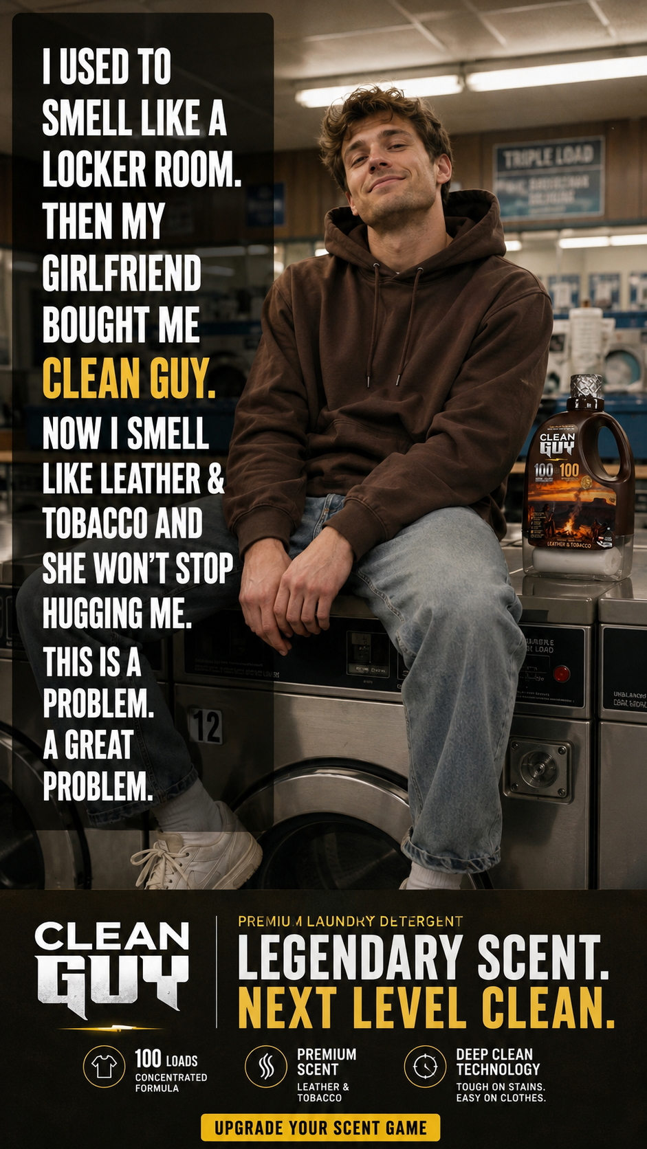 Clean Guy Facebook ad