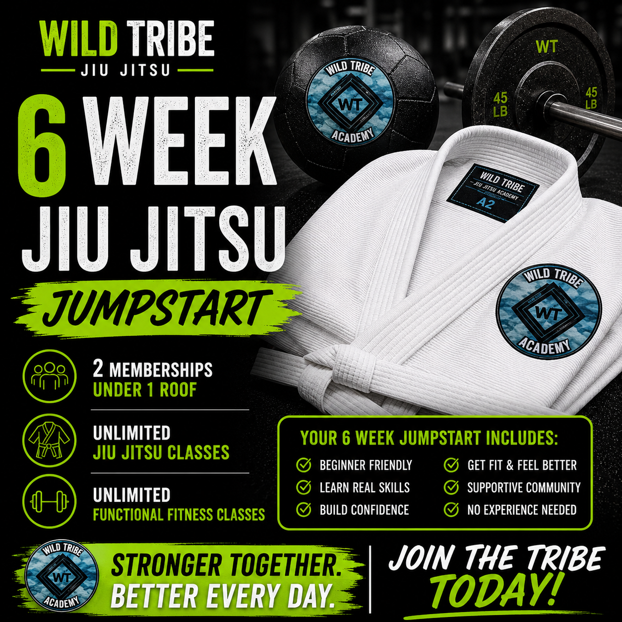 Wild Tribe Academy Facebook ad
