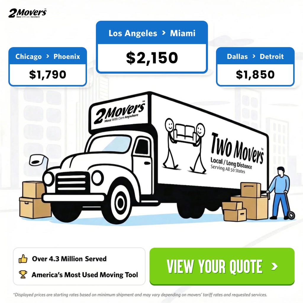 Two Movers Facebook ad