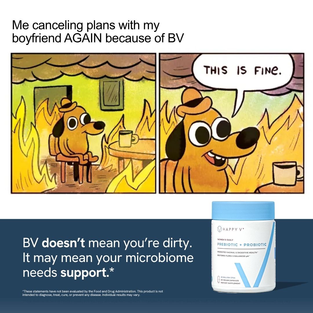 Happy V Facebook ad