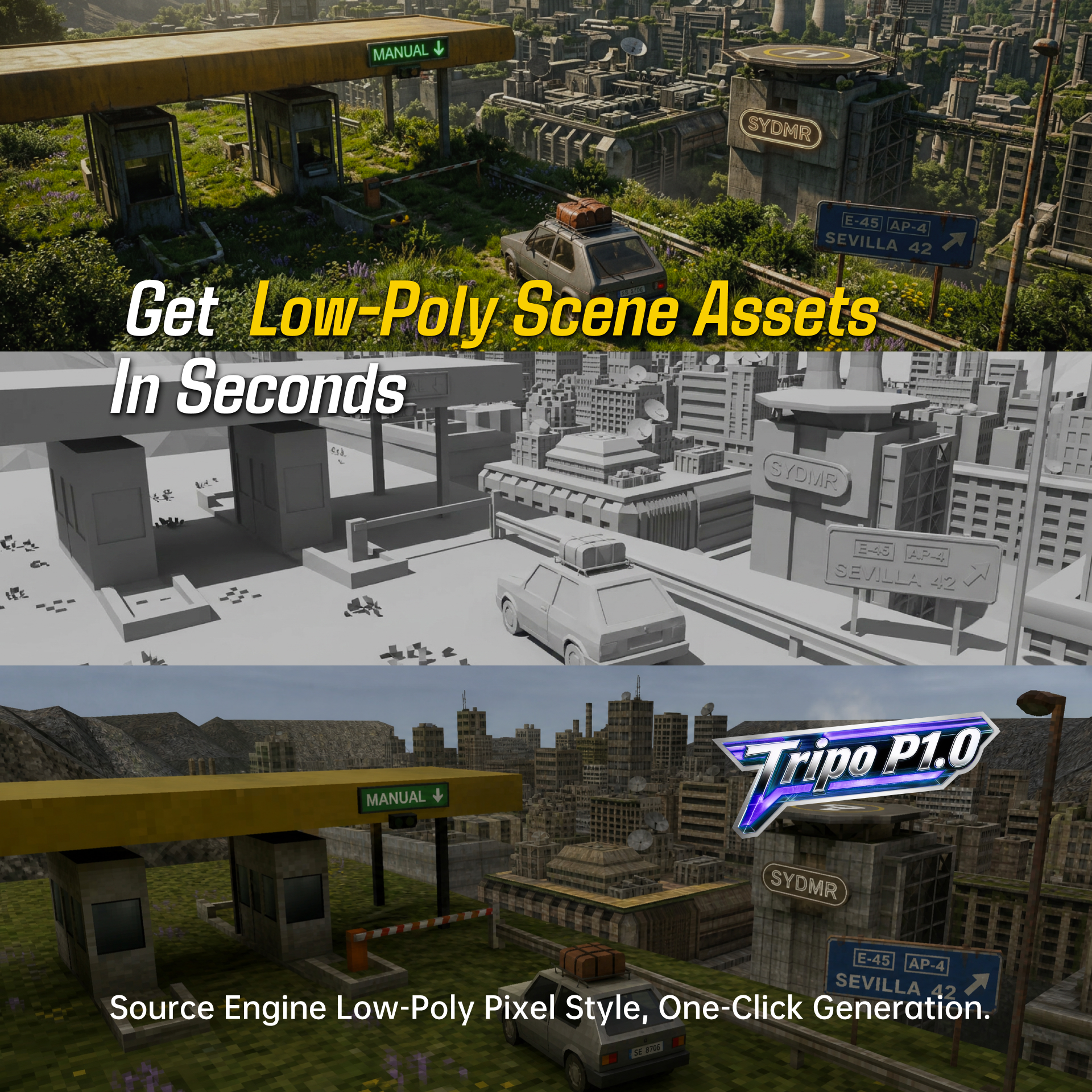 Tripo 3D Facebook ad