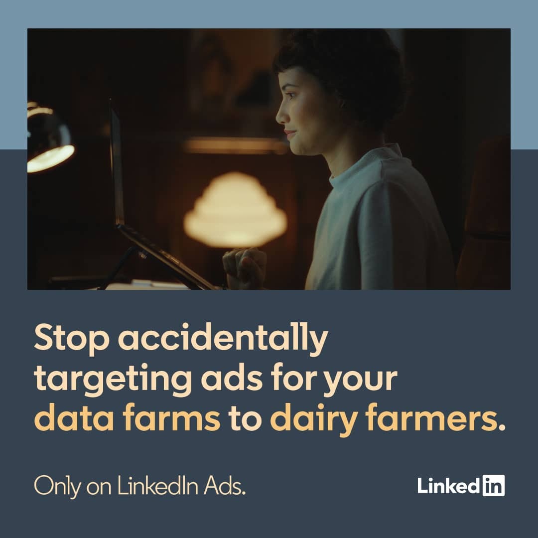 LinkedIn Facebook ad
