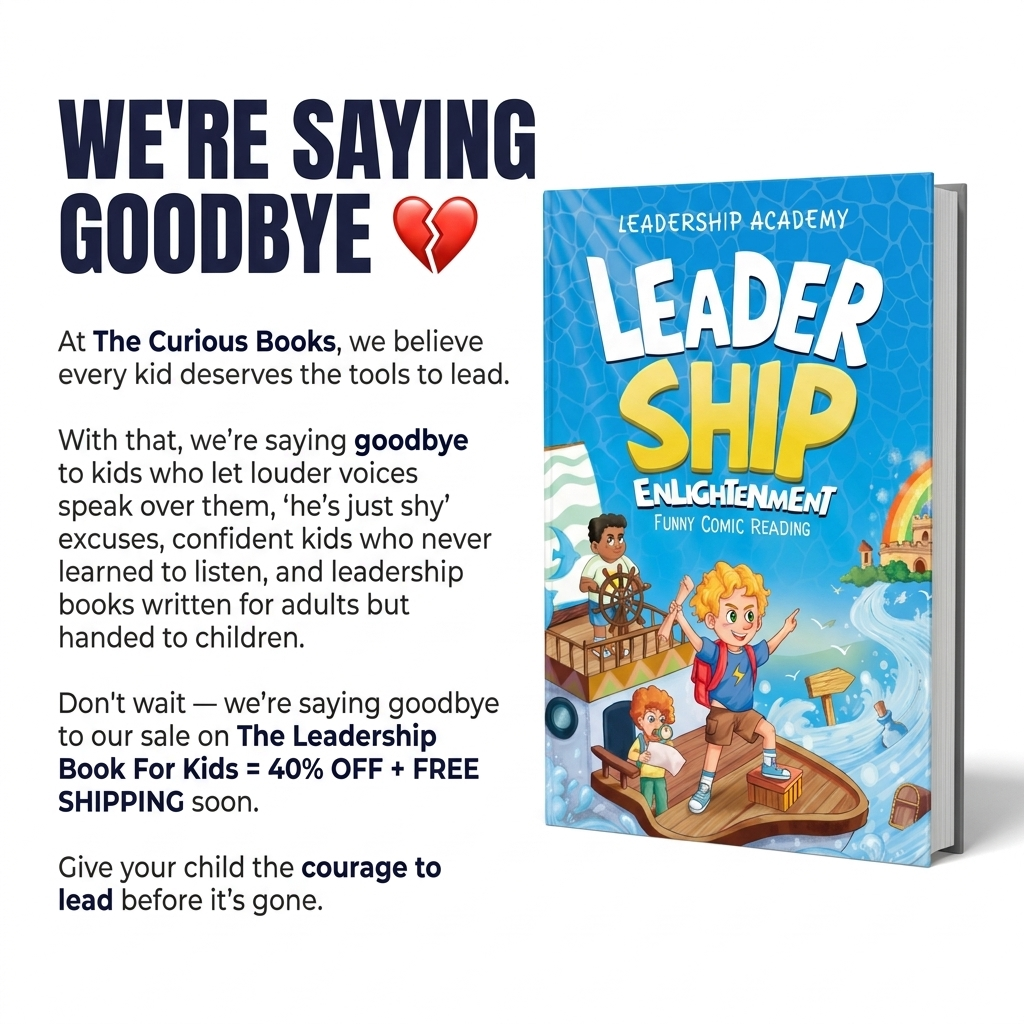 Your Kids Growth Facebook ad: Every Child Can Be a Leader, This Book Shows Them How