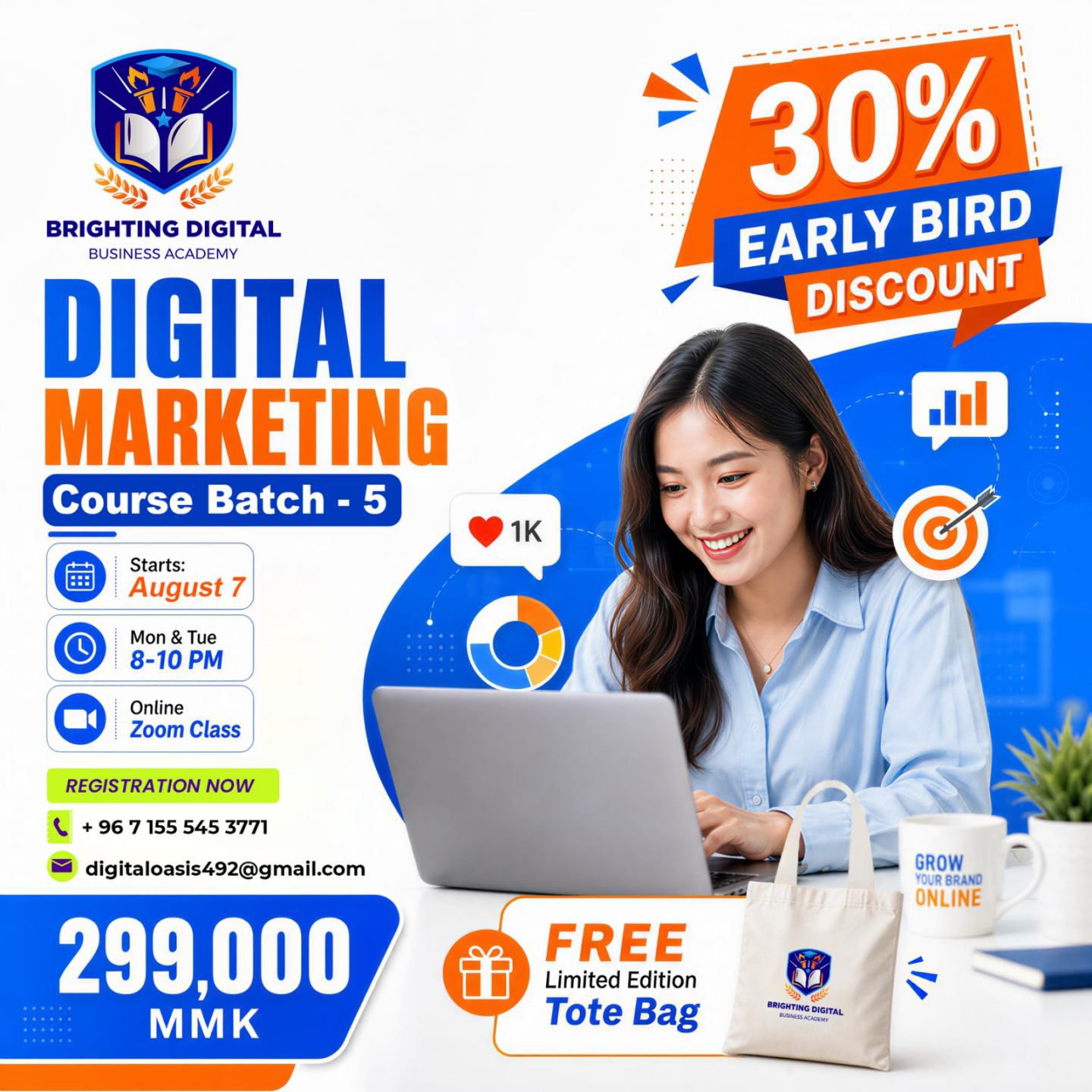 Brighting Digital-Business Academy -2 Facebook ad