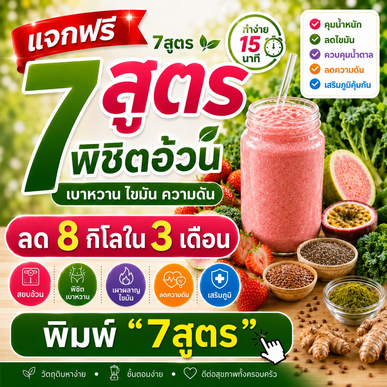 คีโตแท้100% ไม่มีน้ำตาลไม่มีผงชูรส-KetoFood by Parr Facebook ad