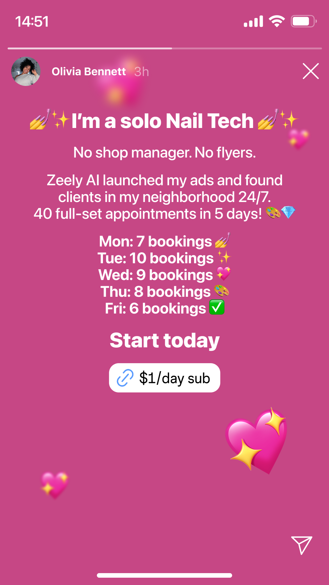 Zeely Facebook ad
