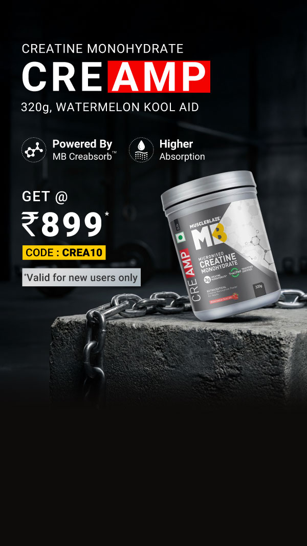 MuscleBlaze Facebook ad