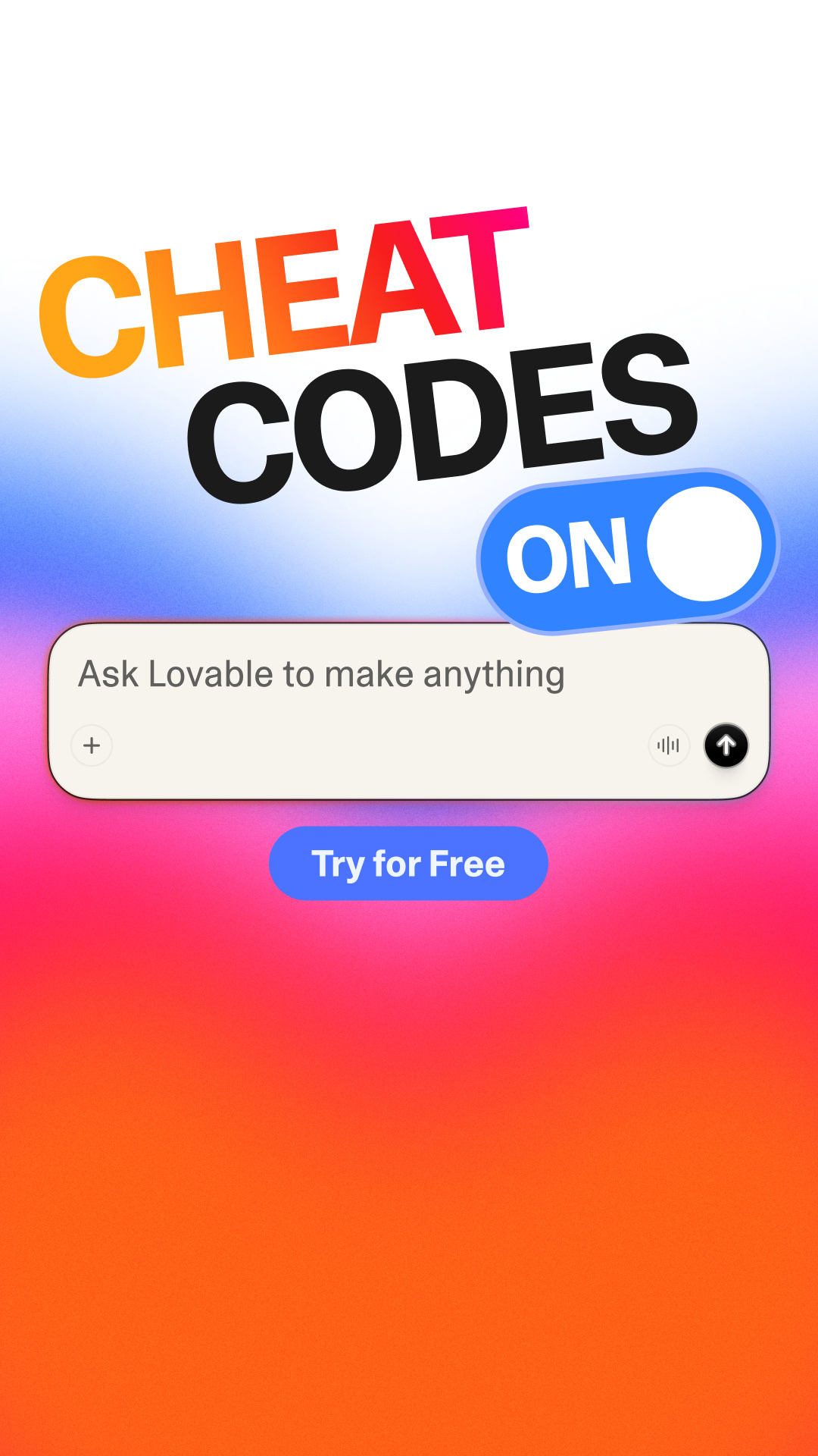 Lovable.dev Facebook ad