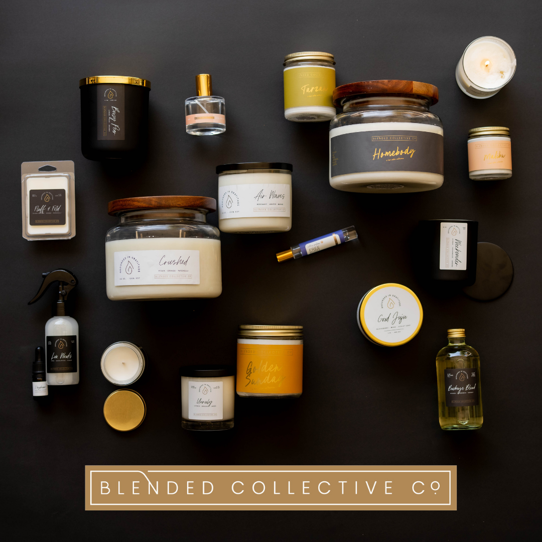 Blended Collective Co. Facebook ad: Clean fragrance that actually works for real life.