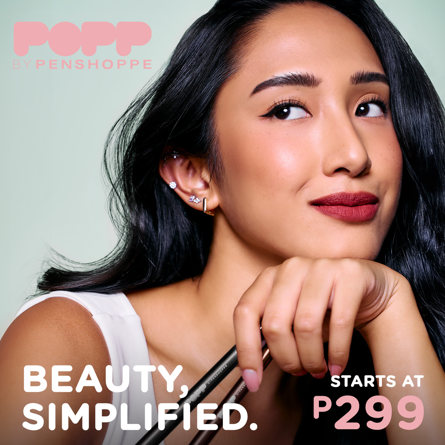 Penshoppe Facebook ad: POPP by PENSHOPPE