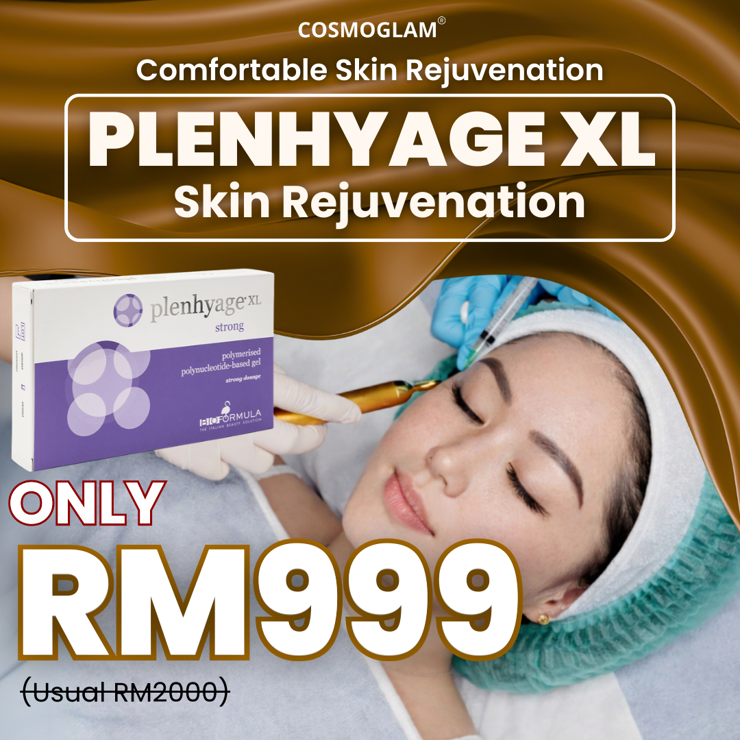 Cosmoglam Aesthetic Facebook ad: RM999 Plenhyage Trial | Painless & Doctor-Led