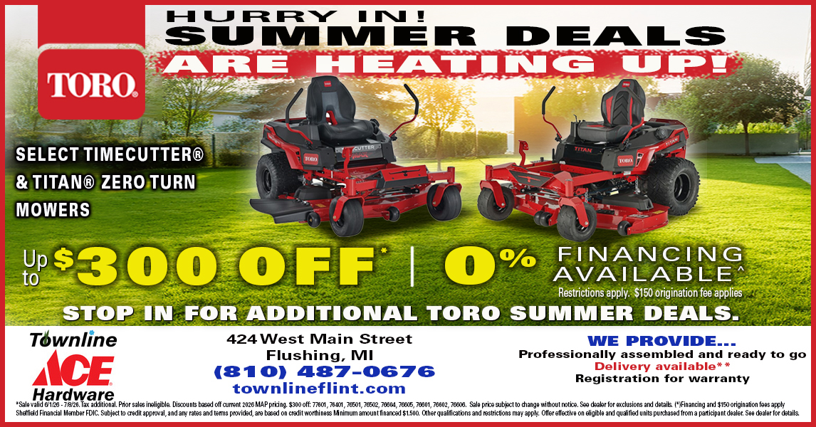 Townline Ace Hardware Facebook ad from May 30, 2026