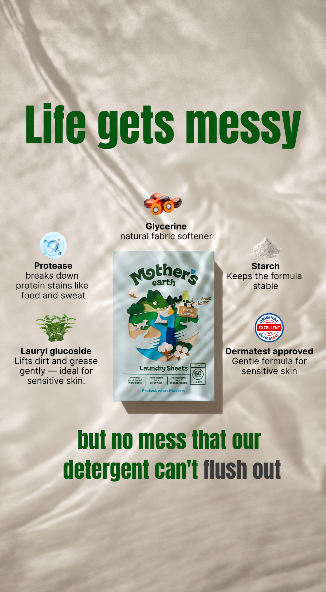Mothers Earth Facebook ad