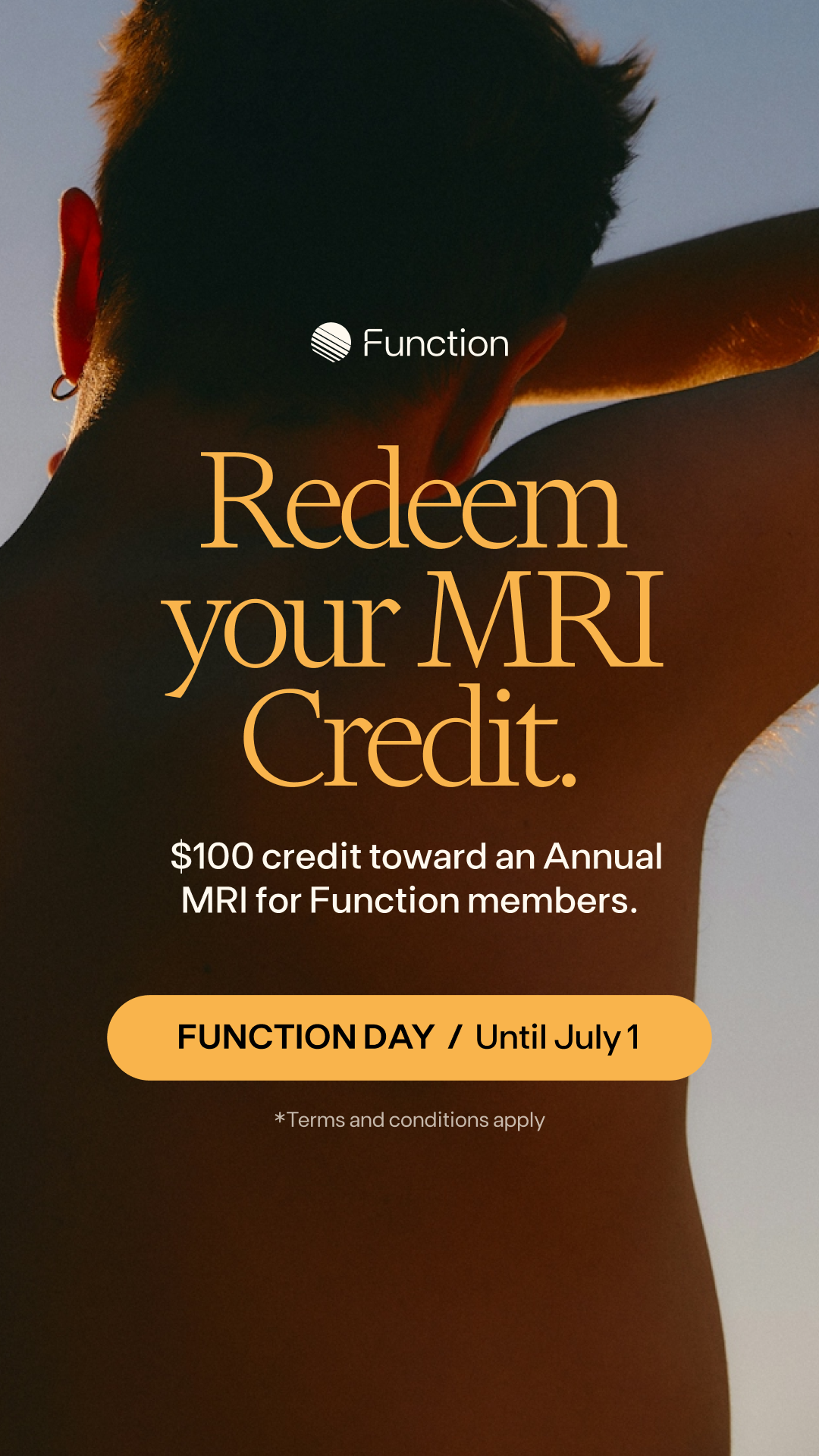 Function Health Facebook ad