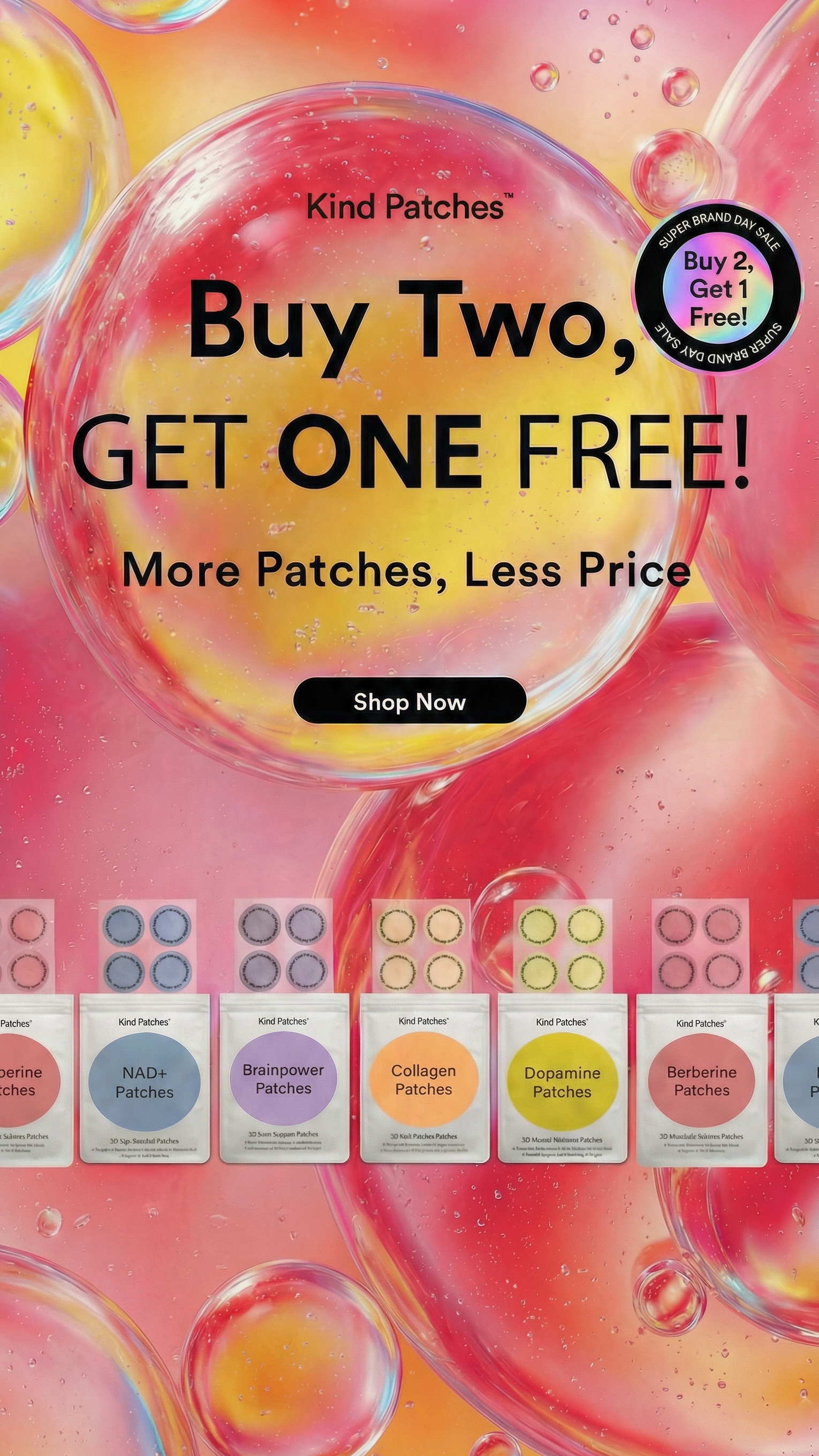 Kind Patches Facebook ad