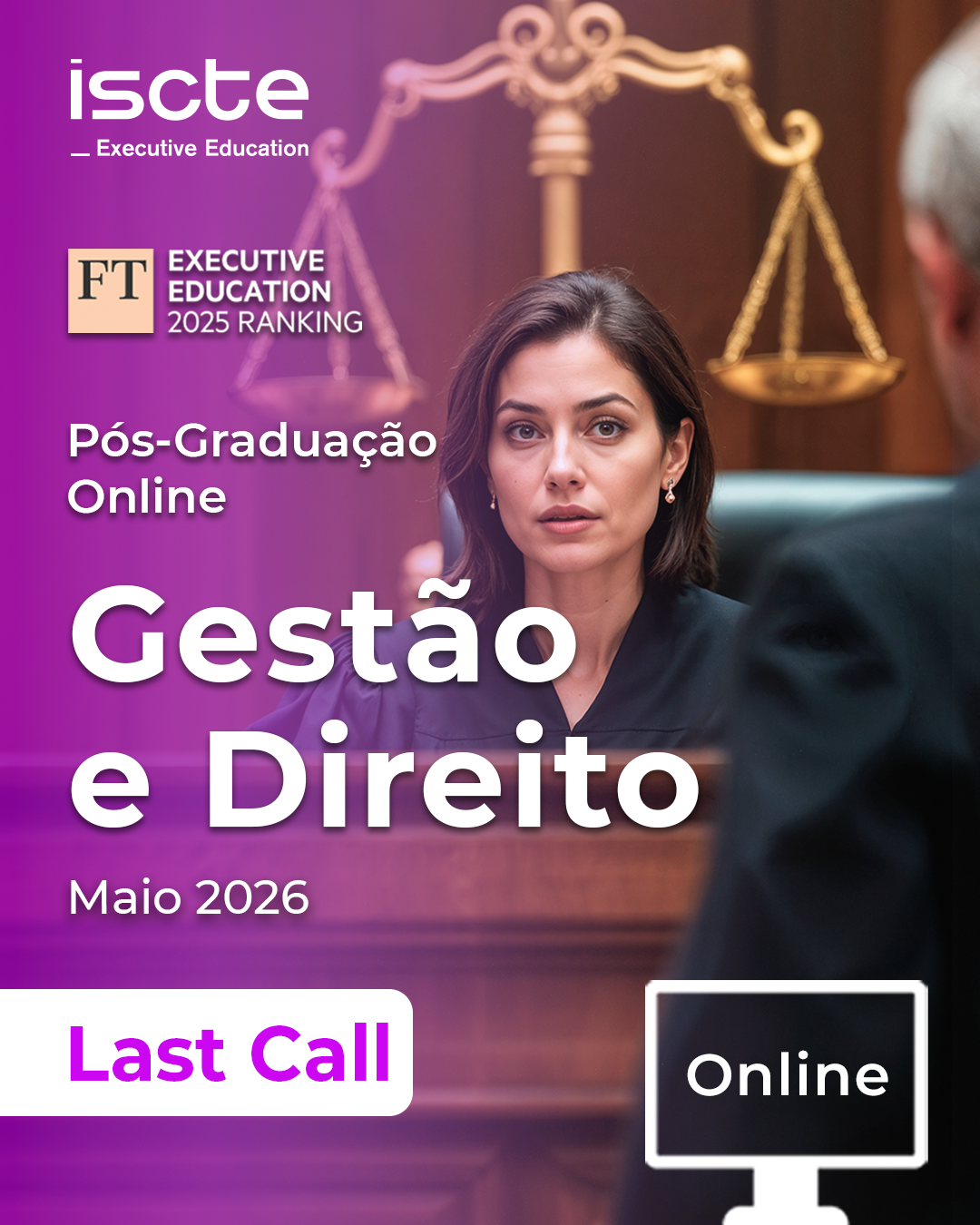 ISCTE Executive Education Facebook ad