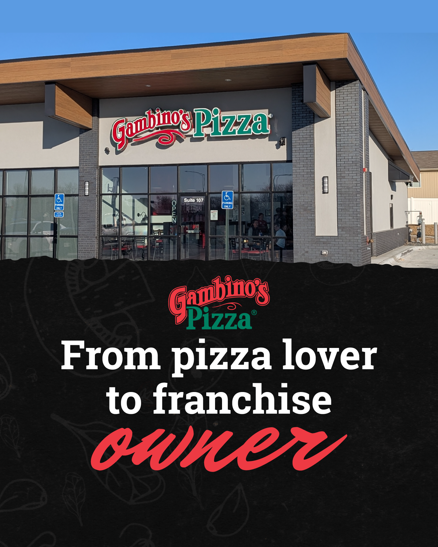 Gambino's Pizza Facebook ad from Sep 24, 2025