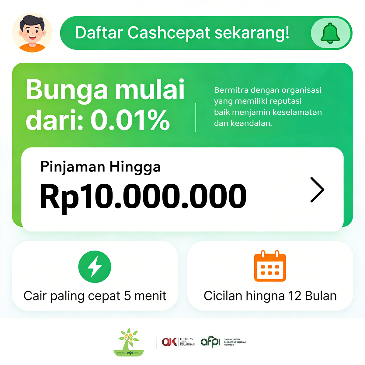 Dana-kami Facebook ad: Cashcepat-Pinjaman Daring