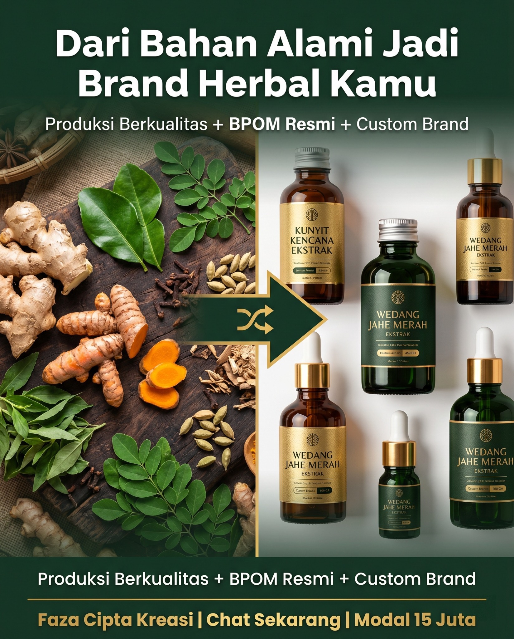 Faza Cipta Kreasi - Jasa Maklon Herbal Facebook ad: Chat sekarang, konsultasi GRATIS.