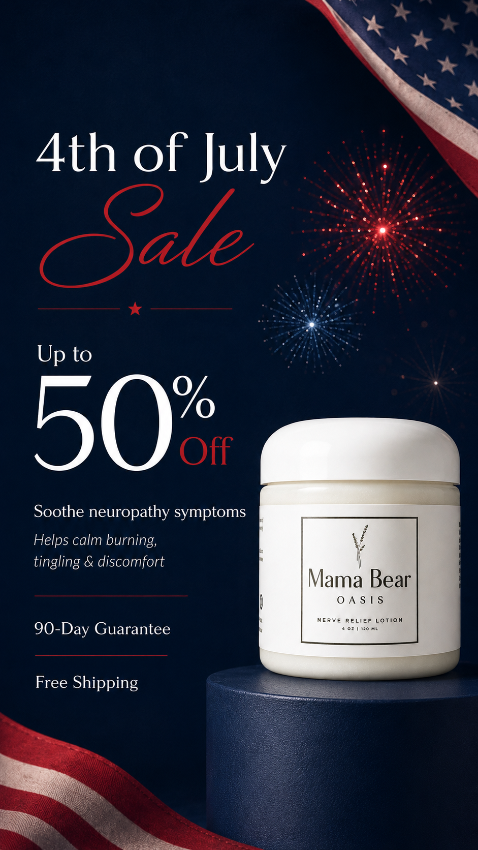 Mama Bear Oasis Facebook ad