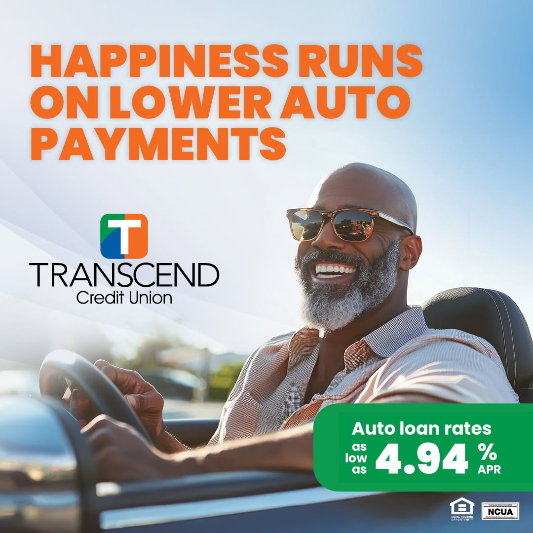 Transcend Credit Union Facebook ad: Louisville, KY Auto Loans