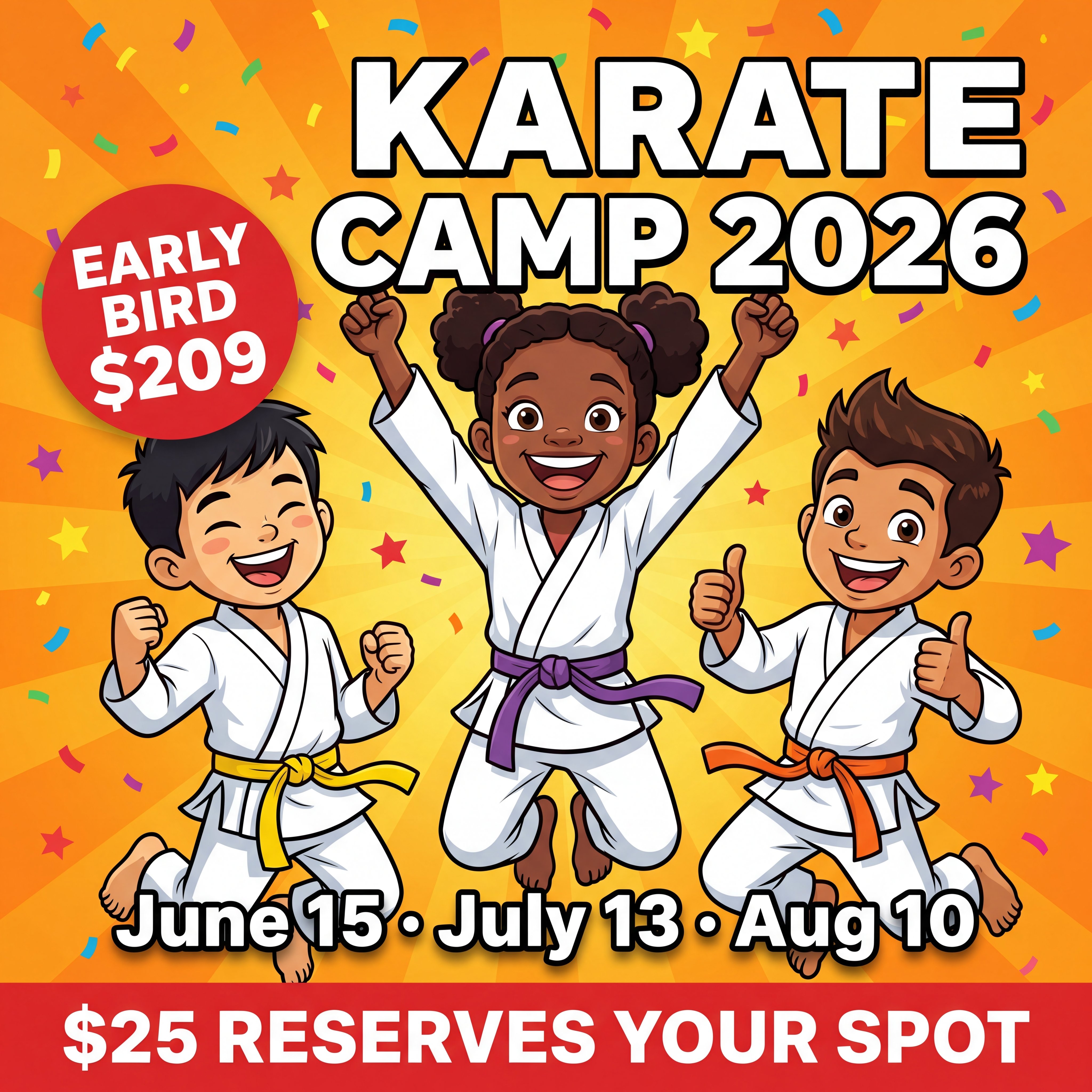 The 1-2 Punch Family Martial Arts & Fitness Center Facebook ad